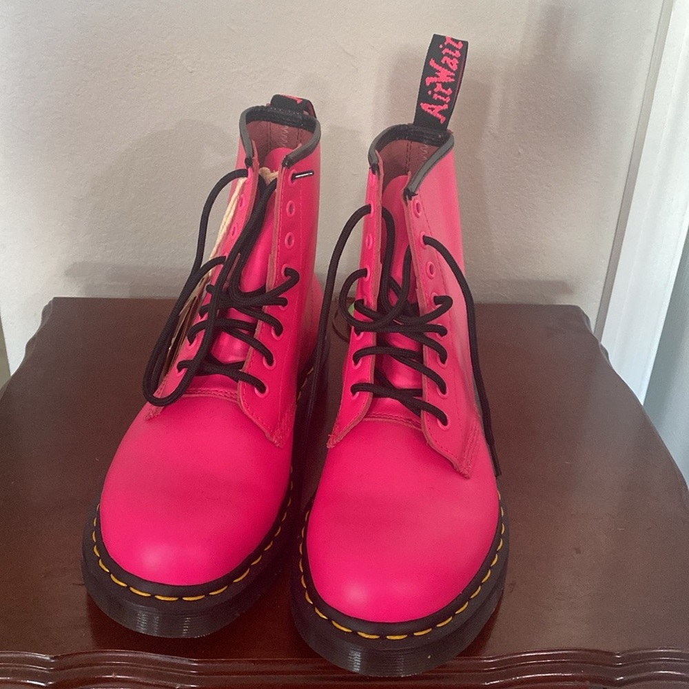 Doc Martens size 9 Neon pink